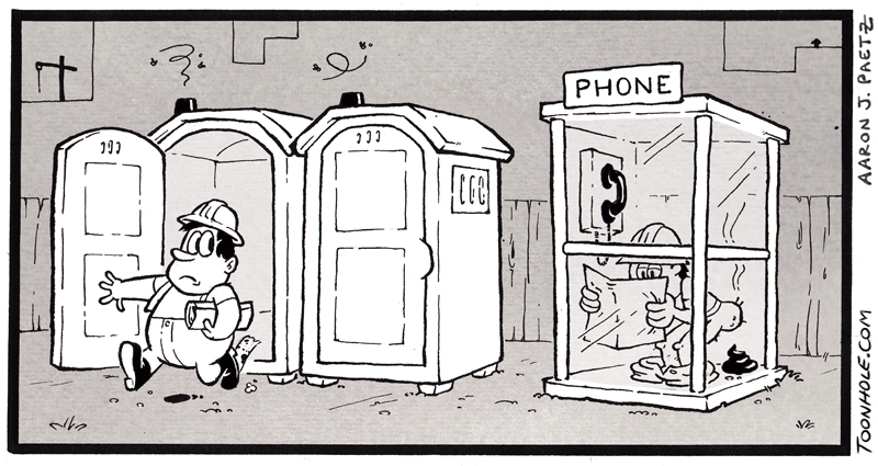 Phone Booth Mix Up