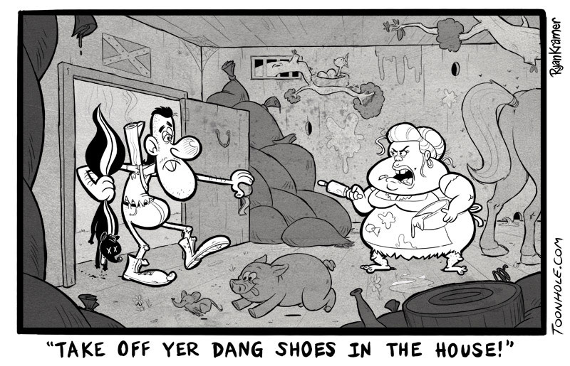 Shoes Off In The House
