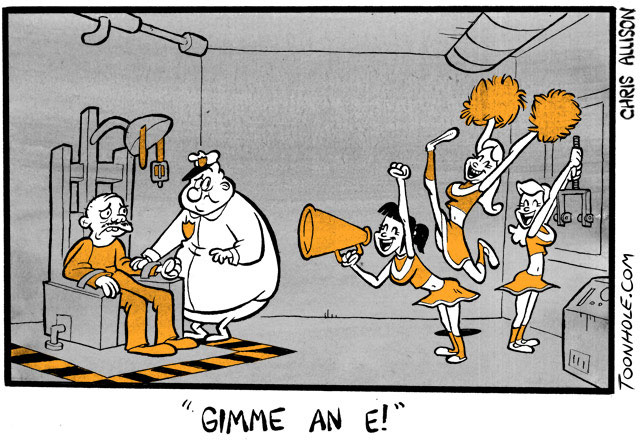 Gimme an E!