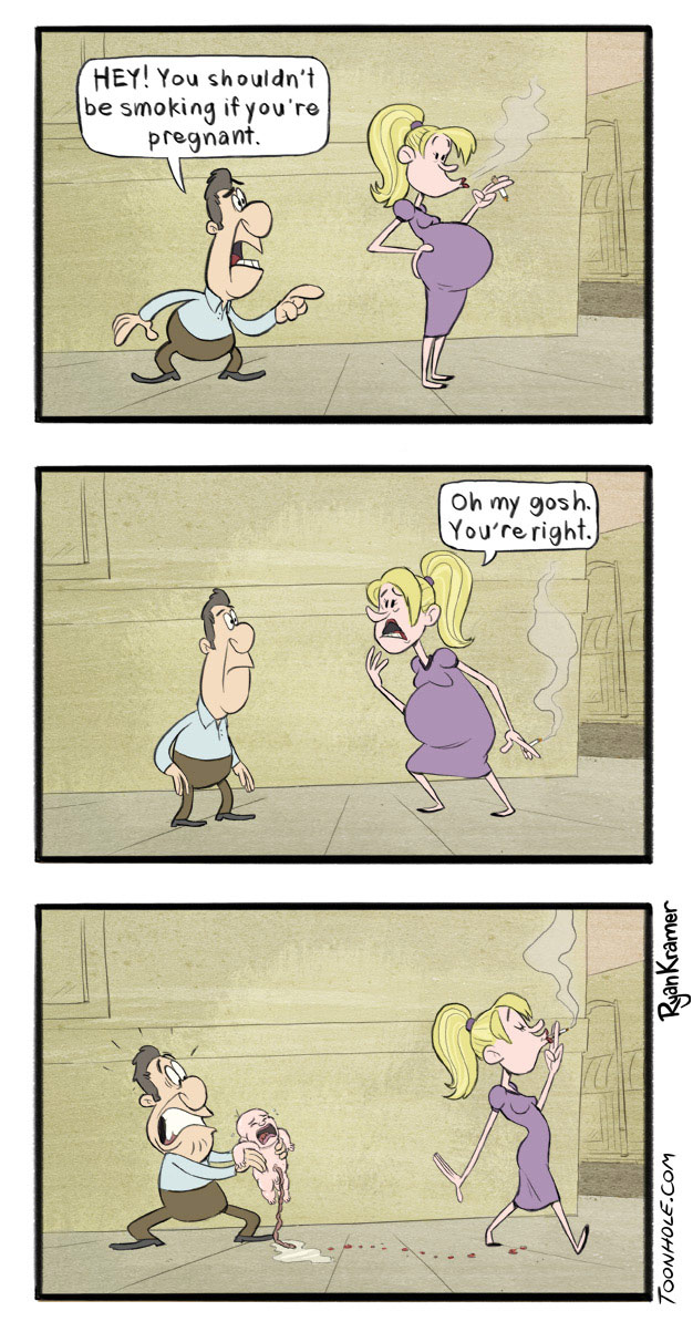 Pregnant Smoker