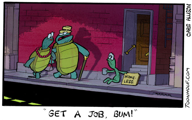 Homeless Turtle